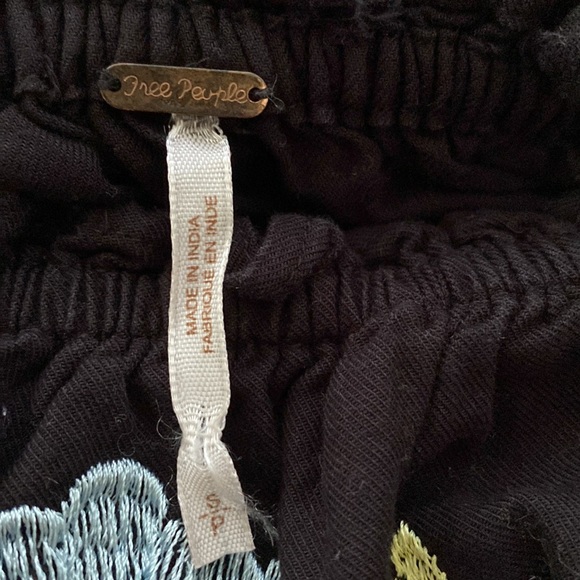 Free People |  Fleur Du Jour Embroidered Off-Shoulder Dress | Small - Picture 13 of 16